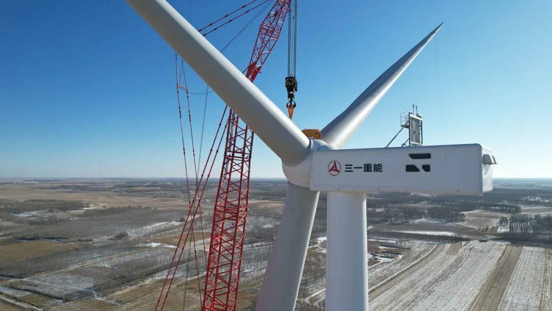 全球最大！三一開啟中國陸上風電7.XMW時代！